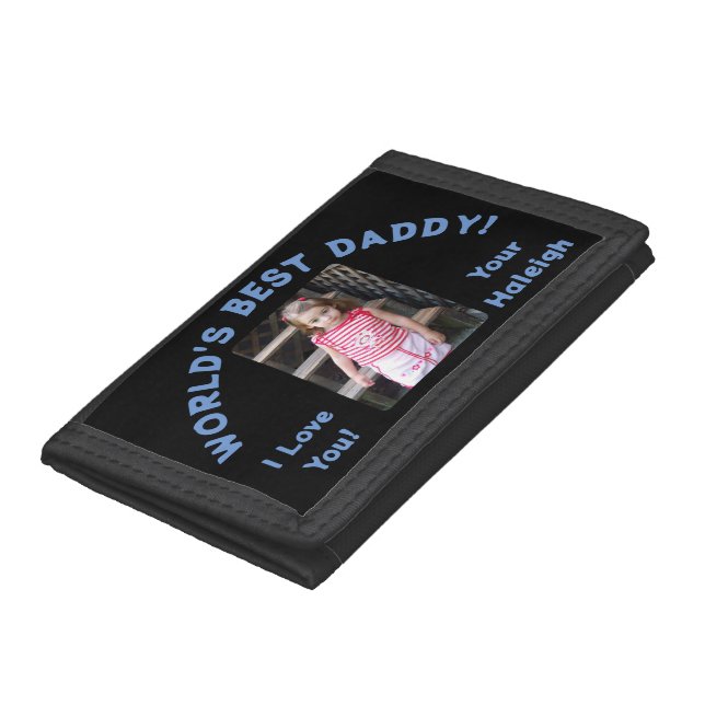 World's Best Daddy Photo Wallet (Bottom)