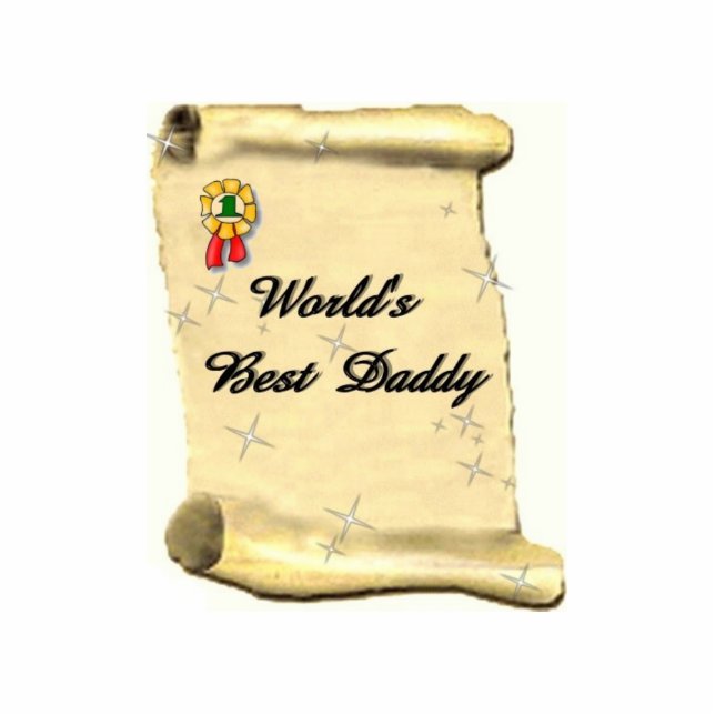 World's Best Daddy Statuette (Front)