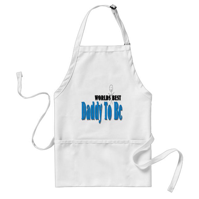 World's Best Daddy To Be Adult Apron (Front)
