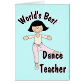 World's Best Dance Teacher (Front)