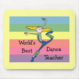 world's Best Dance Teacher Mouse Pad