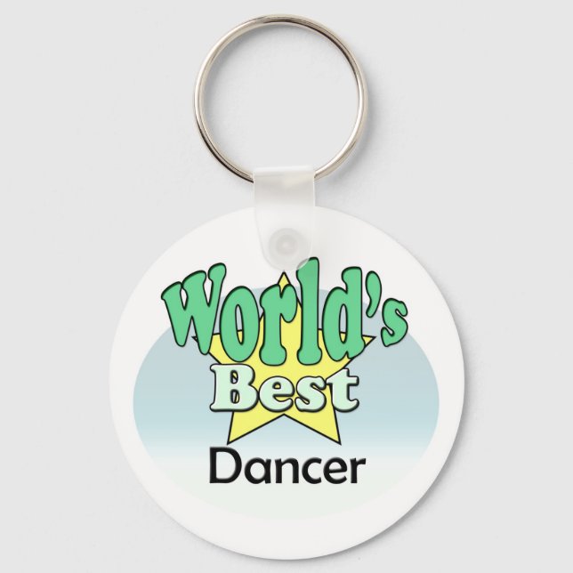 World's Best Dancer Keychain (Front)