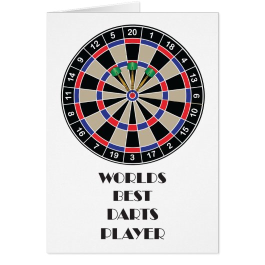 Worlds Best Darts Player (Front)