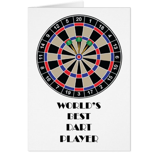 World's Best Darts Player Cards (Front)