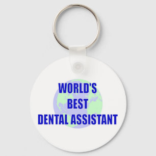 World's Best Dental Assistant Keychain