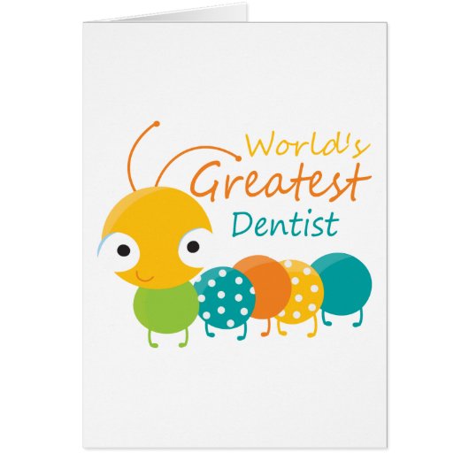 Worlds Best Dentist Cards (Front)