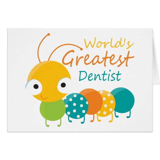 Worlds Best Dentist Cards (Front Horizontal)