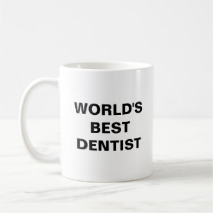 World's best dentist coffee mug