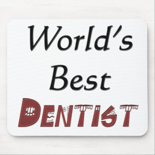 World's Best Dentist Mouse Pad