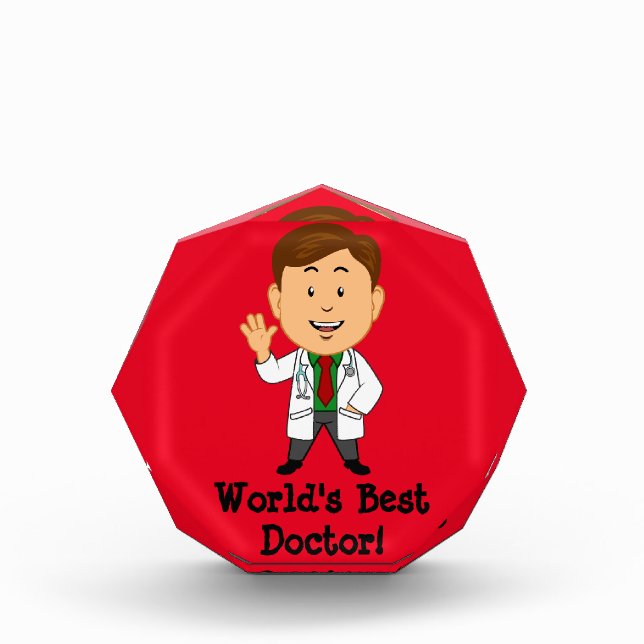 World's Best Doctor Award (Front)