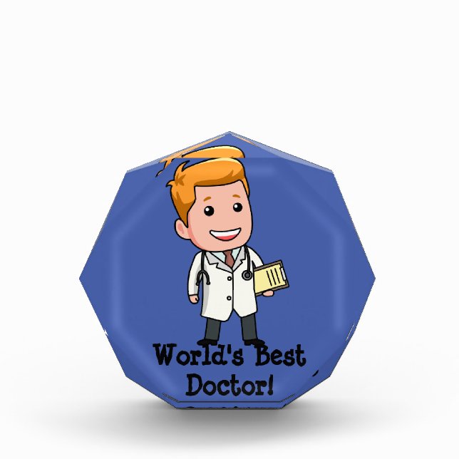 World's Best Doctor Award (Front)