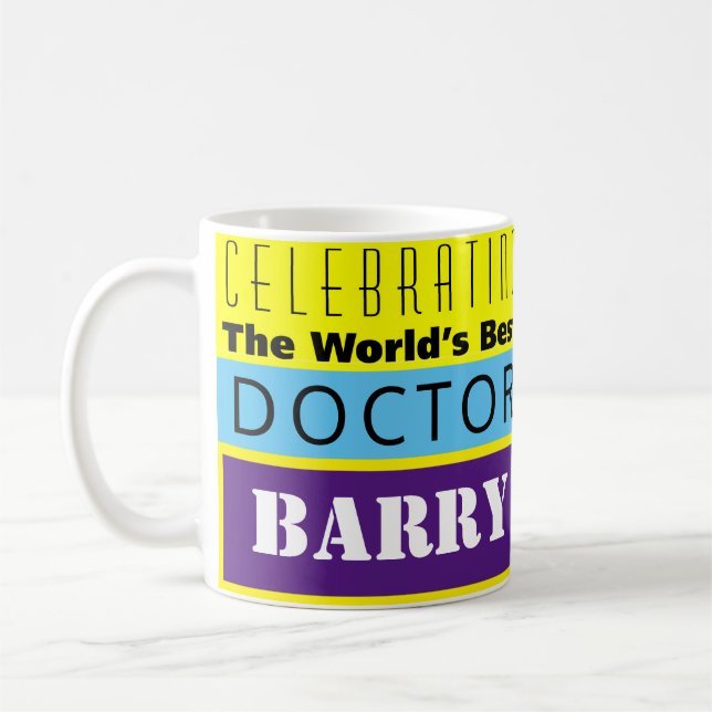 World's Best Doctor Coffee Mug (Left)