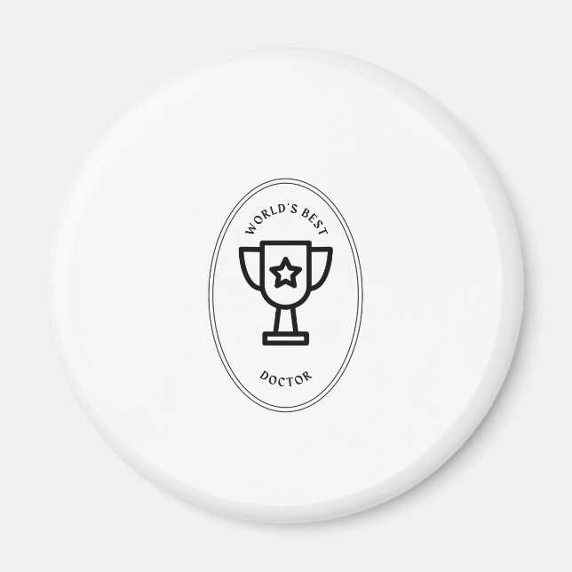 World's best Doctor Magnet (Front)