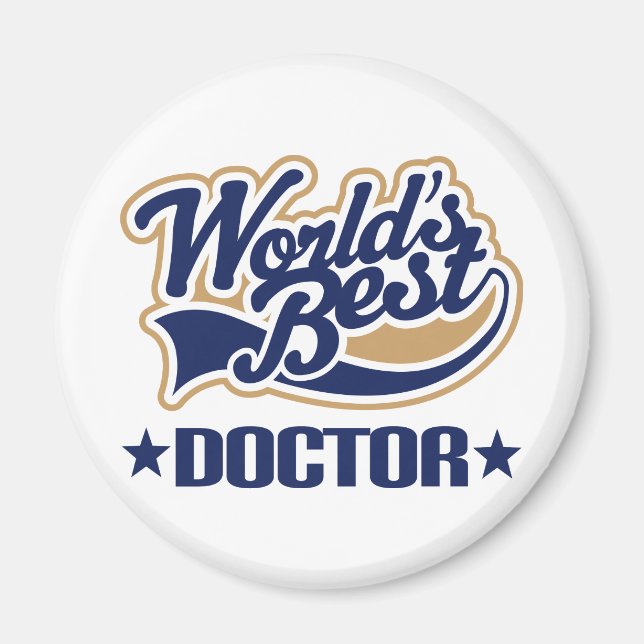 Worlds Best Doctor Magnet (Front)