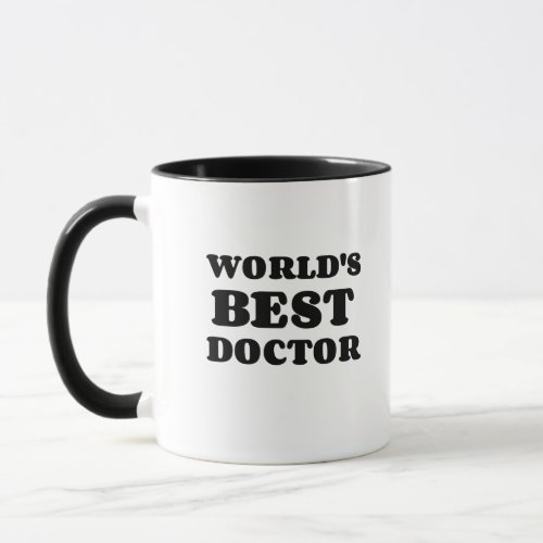 WORLDS BEST DOCTOR MUG