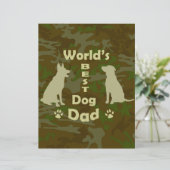 World's Best Dog Dad (Standing Front)