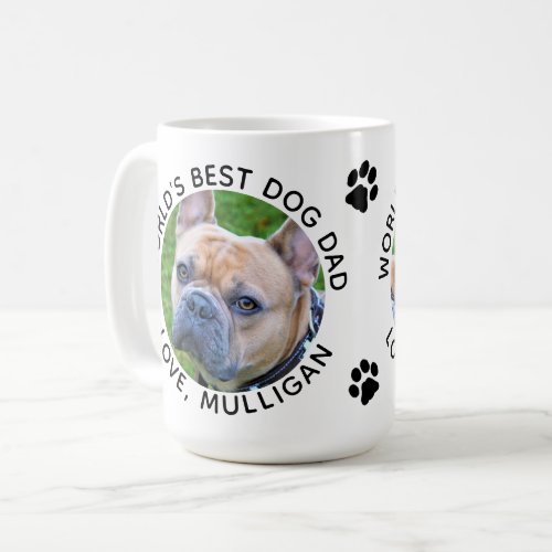 Worlds Best Dog Dad Coffee Mug