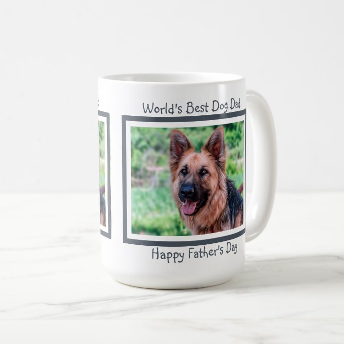 fathers day mug from dog