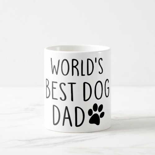 Worlds Best Dog Dad Mug Gift