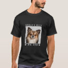 World's Best Dog Dad Paw Prints Pet Photo T-Shirt World's Best Dog Dad Paw Prints Pet Photo T-Shirt