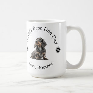 World's Best Dog Dad Personalize Coffee Mug
