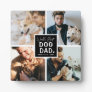 'Worlds Best Dog Dad' Photo Collage Plaque