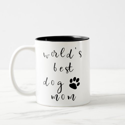 Worlds Best Dog Mom Mug