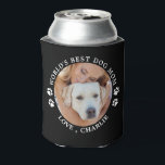 Worlds Best Dog Mom Personalized Cute Pet Photo Can Cooler<br><div class="desc">Worlds Best Dog Mom ... Surprise your favorite Dog Mom this Mother's Day, birthday or christmas with this super cute custom pet photo can cooler. Customize this dog mom can coolerwith your dog's favorite photo, and name. Double sided - you can different photos on each side or the same, up...</div>