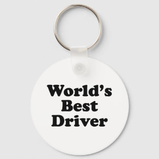 World's Best Driver Keychain