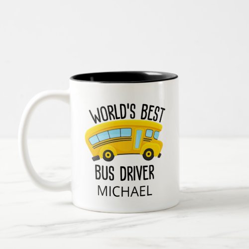 Worlds Best Driver Two_Tone Coffee Mug