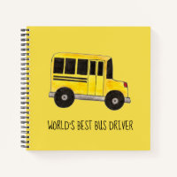 World's Best Driver Yellow School Bus Gift