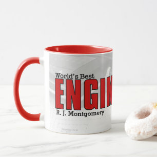 World's Best Electrical Engineer with Diagram Mug