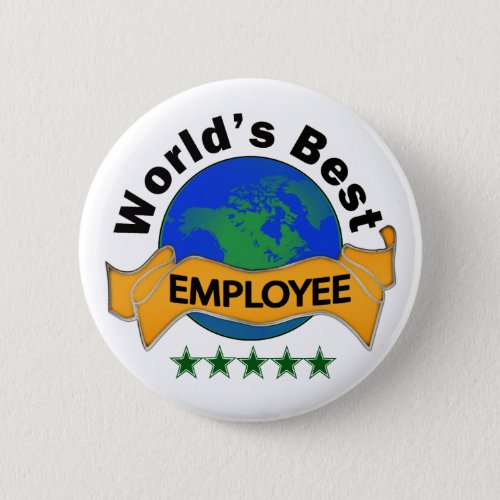 Worlds Best Employee Button