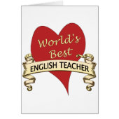 World's Best English Teacher (Front)