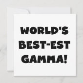 World's Best-est Gamma Black and White (Front)