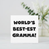 World's Best-est Gramma Black or White (Standing Front)