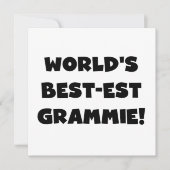 World's Best-est Grammie Black or White Gifts (Front)