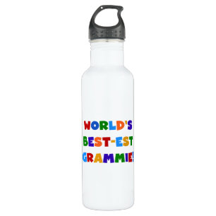 World's Best-est Grammie Stainless Steel Water Bottle