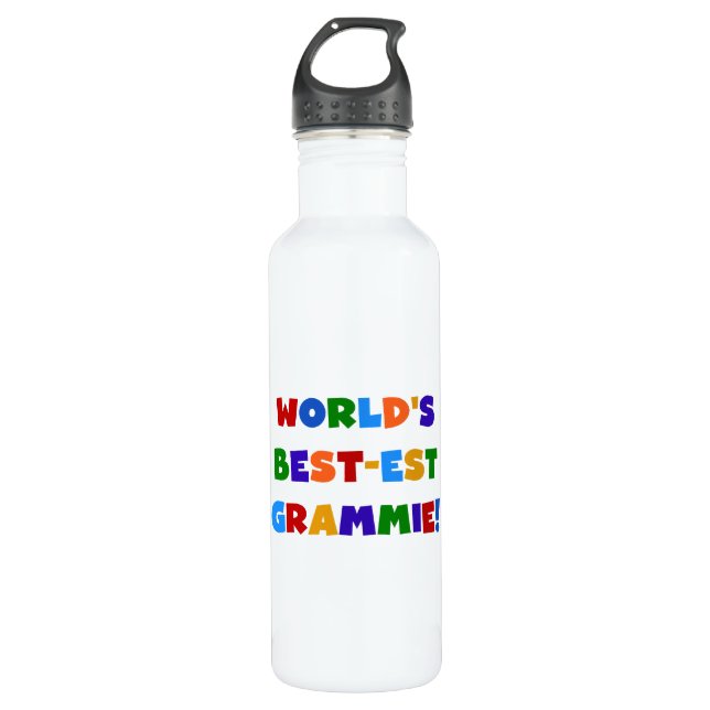 World's Best-est  Grammie Stainless Steel Water Bottle (Front)