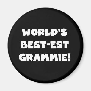 World's Best-est Grammie White T-shirts and Gifts Magnet