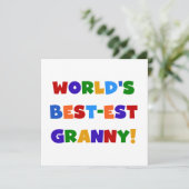 World's Best-est Granny Bright Colors (Standing Front)