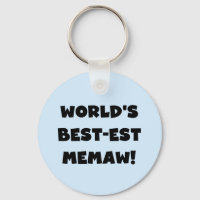 World's Best-est Memaw Black and White T-shirts