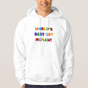 World's Best-est Memaw Bright Colors Tshirts