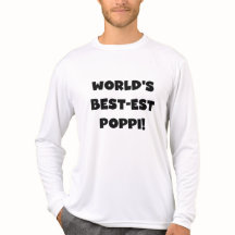 World's Best-est Poppi Black Text Gifts