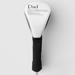 World's Best Ever Dad Father Daddy Definition Fun Golf Head Cover