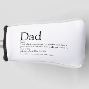World's Best Ever Dad, Father Definition Golf Head Cover