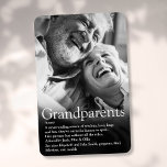World's Best Ever Grandparents Definition Magnet<br><div class="desc">Personalize for your special grandparents to create a unique gift. It is a perfect way to show them how amazing they are daily. Designed by Thisisnotme©</div>