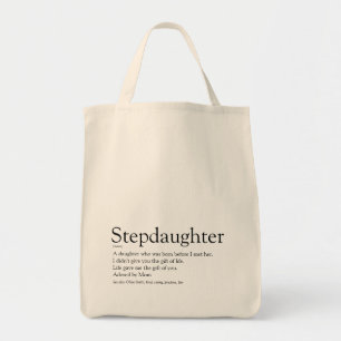 World's Best Ever Stepdaughter Definition Tote Bag