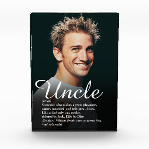 World's Best Ever Uncle, Funcle Definition Photo Block