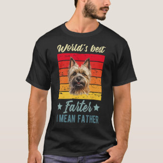 World's Best Farter I Mean Father Cairn Terrier Do T-Shirt